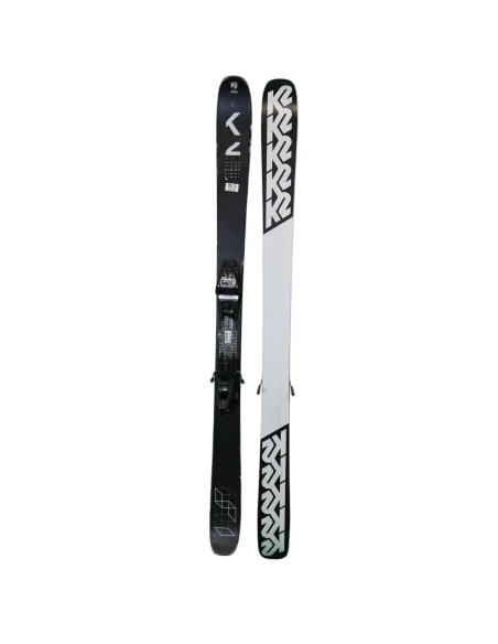 Pack Ski K2 Sight Nero/Bianco + Attacchi Marker K2 - 2