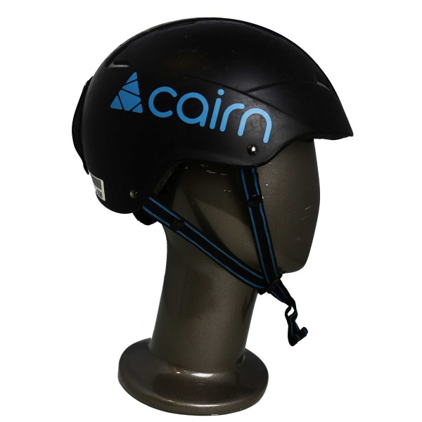 Casco da sci usato Cairn Precision Ski nero opaco / blu