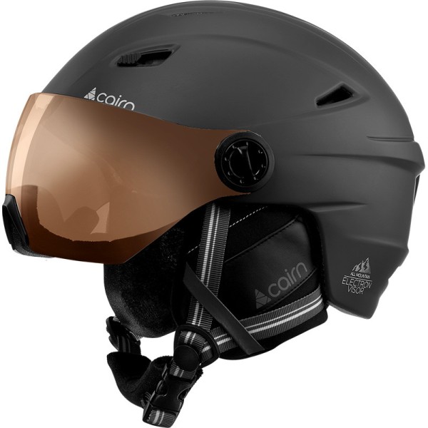 ski helmets cairn electron visor