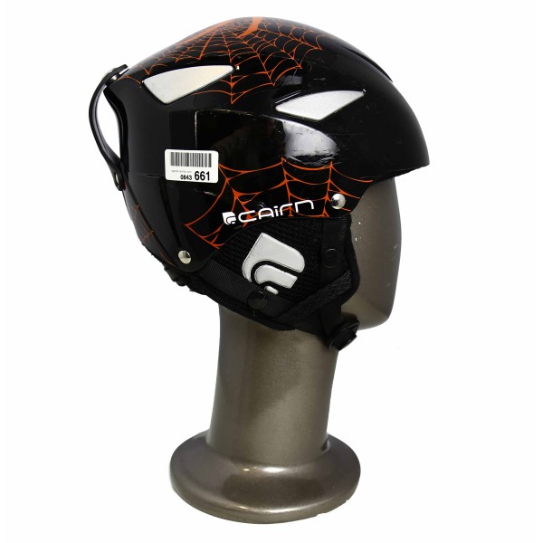 Casco de esquí Cairn Spider Negro / Naranja