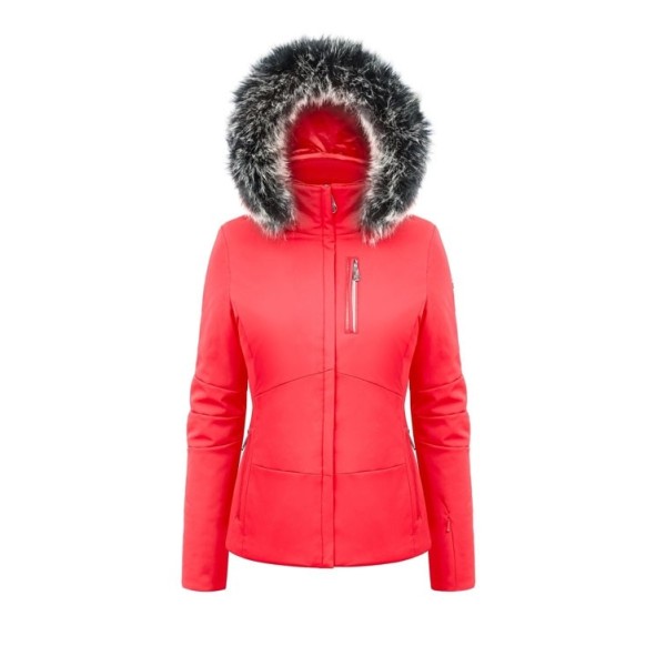 Poivre Blanc Stretch Chaqueta de esquí W Rojo