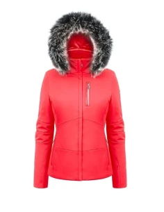 Poivre Blanc Stretch-Skijacke W Rot POIVRE BLANC - 1
