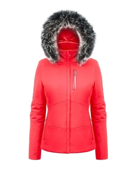 Poivre Blanc Stretch-Skijacke W Rot POIVRE BLANC - 1