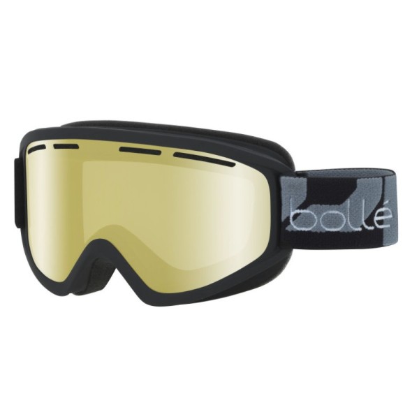 Skibrille Bollé Schuss Matt Black / Lemon Gun Mirror  - 1