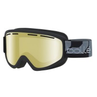 Maschera da sci Bollé Schuss Matt Black / Lemon Gun Mirror  - 1