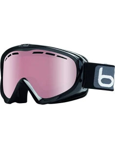 Skibrille Bollé Y6 OTG Schwarz / Rosa verspiegelt  - 1