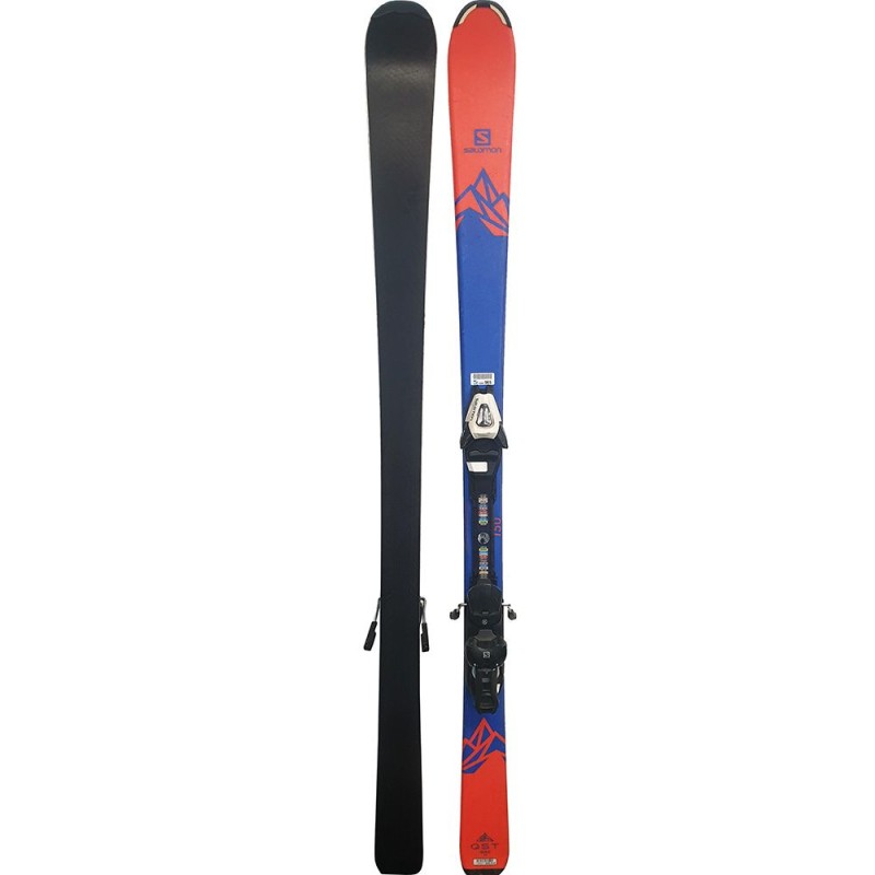 Pack Ski Salomon Qst Max Junior Blau / Orange + Bindungen Atomic SALOMON - 2