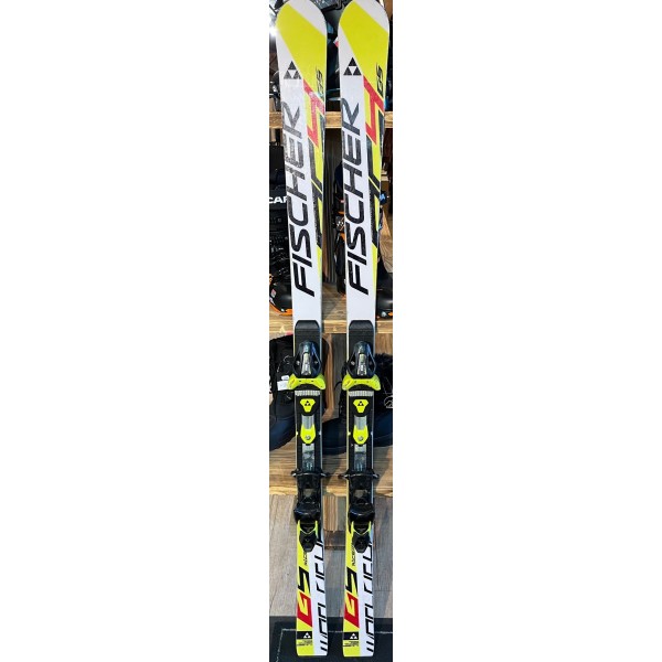 PACK SKIS FISCHER RC4 GS + FIXATIONS FISCHER RC4 FISCHER - 1