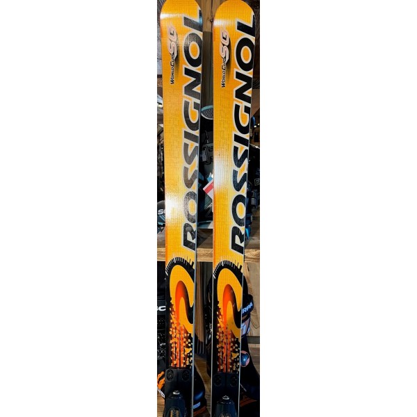 PACK SKIS ROSSIGNOL SG WORLD CUP + FIXATIONS ROSSIGNOL RACE ROSSIGNOL - 3